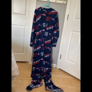 New England Patriots Adult Onesie